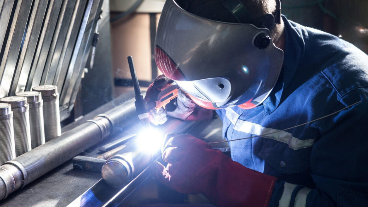 Reparación estructural en taller